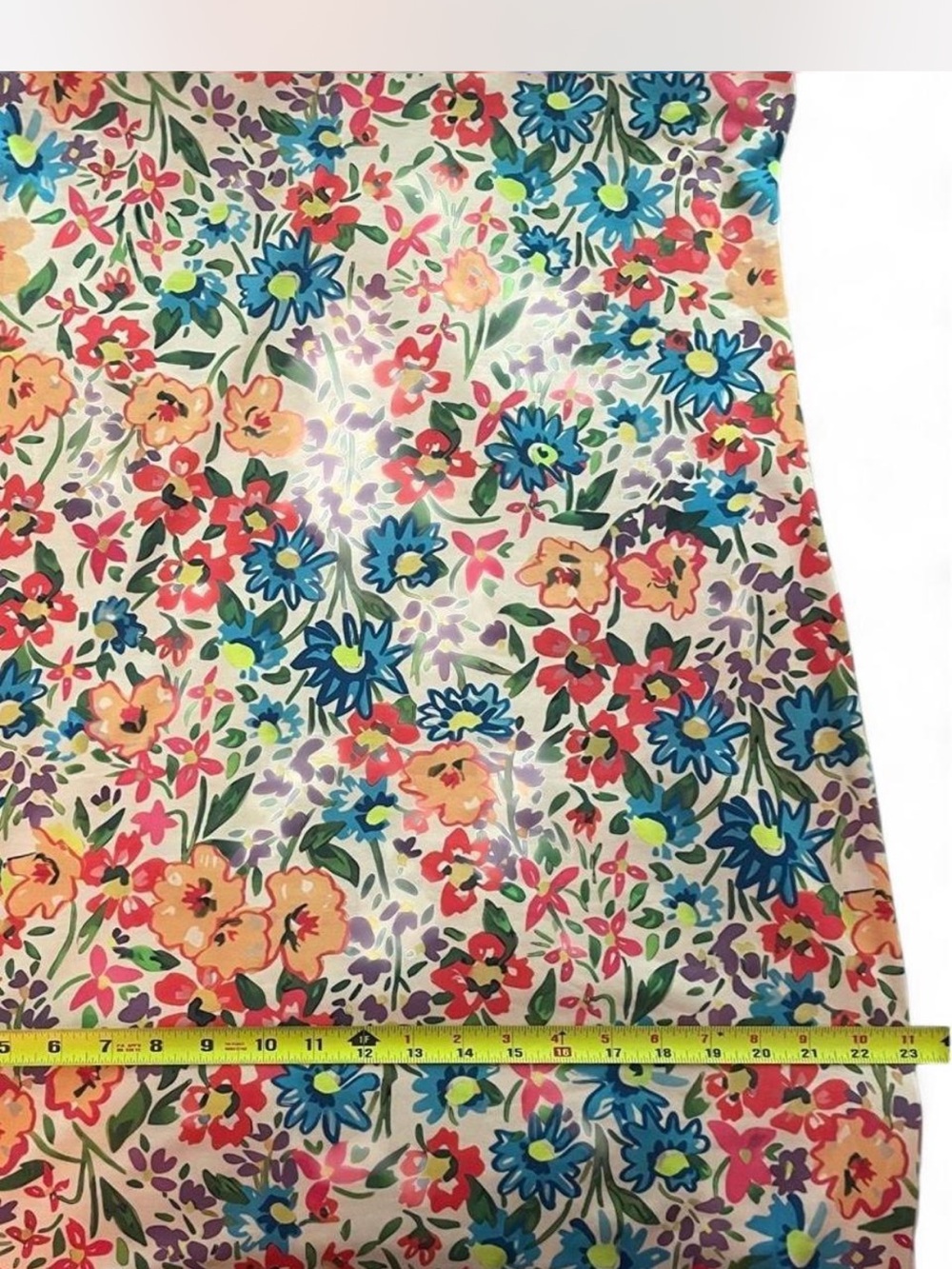 Floral Print Summer Dress Women's Large Cottage Garden Boho Island Boutique - Picture 6 of 10